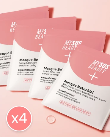 Pack de 4 Masques Bakuchiol
