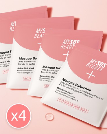 Pack de 4 Masques Bakuchiol
