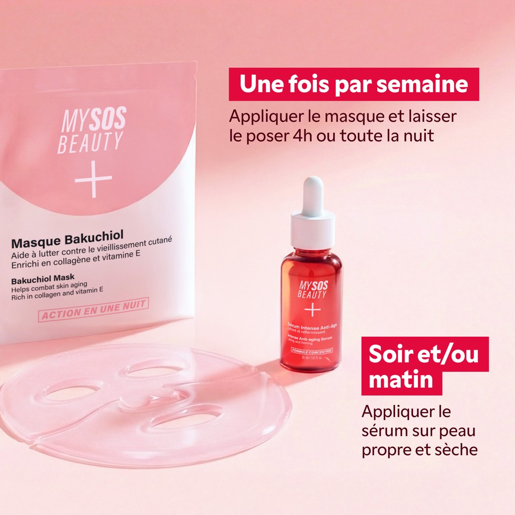 Mode d'emploi du Duo Anti-Âge étapes d'application