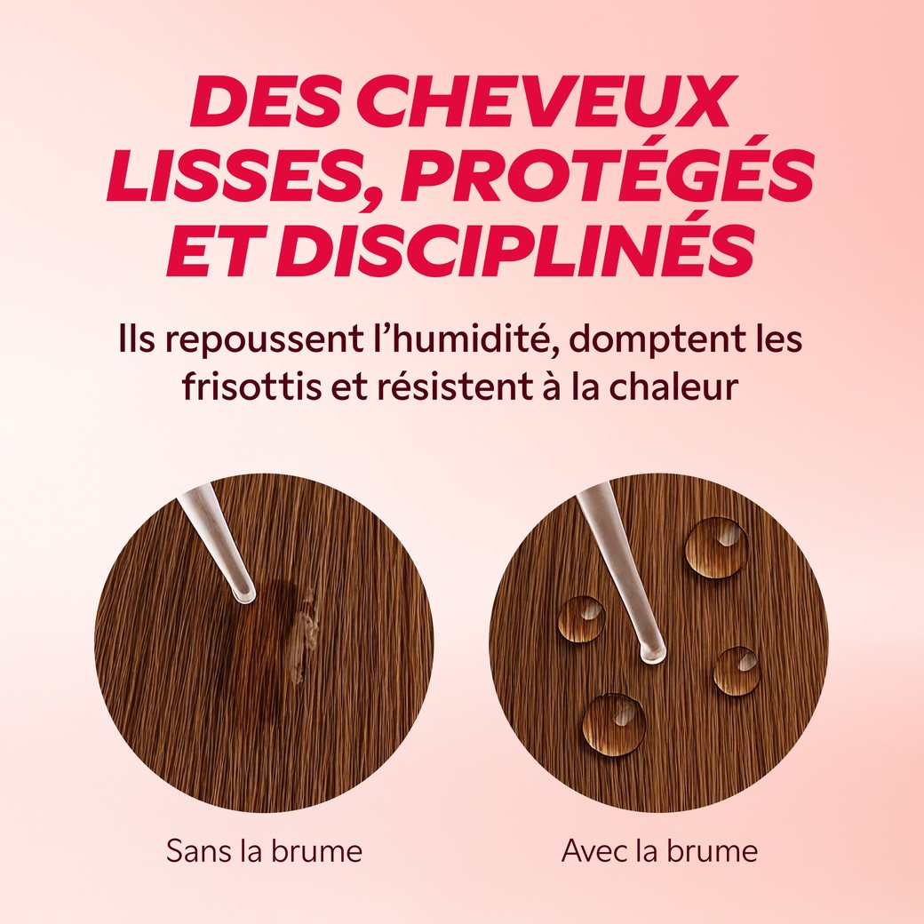 Cheveux protégés et brillants grâce à la brume perfectrice My SOS Beauty