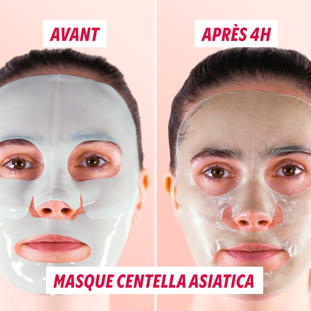 Résultats avant après routine peau parfaite My SOS Beauty