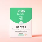 Patch hydrocolloïde My SOS Beauty appliqué sur la peau
