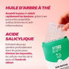 Gros plan sur le patch hydrocolloïde My SOS Beauty en action