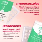 Ingrédients actifs des patchs anti-boutons SOS My SOS Beauty