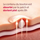 Détail de la texture absorbante du patch hydrocolloïde My SOS Beauty