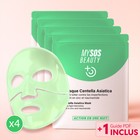 Texture du masque Centella Asiatica enrichi en Niacinamide et Zinc