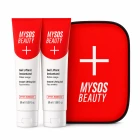 Tubes de gel liftant et trousse rouge My SOS Beauty