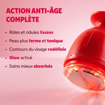 Appareil EMSkin Pro et liste de ses actions sur la peau