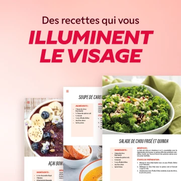 Démonstration des étapes du guide anti-imperfections