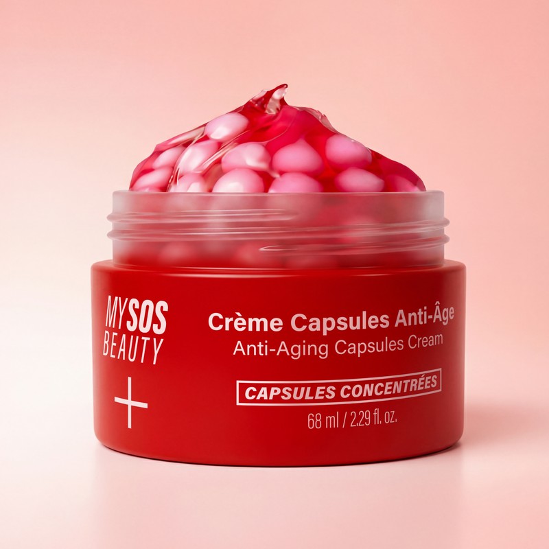 Pot de Crème Capsules Anti-Âge My SOS Beauty