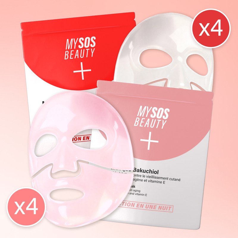 Duo Fermeté My SOS Beauty vue détaillée des flacons