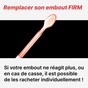 Embout FIRM en utilisation avec Appareil Haute Fréquence My SOS Beauty