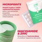 Patchs à micropoints et pads toniques à la niacinamide et au zinc