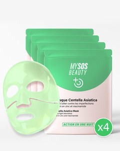 Pack de 4 Masques Centella Asiatica