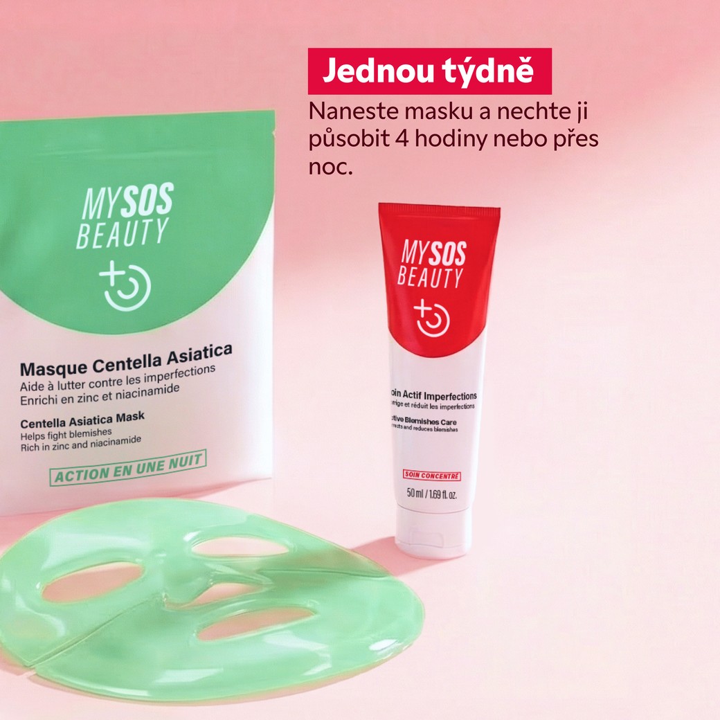 Duo pro čistou pleť My SOS Beauty výsledky na pleti