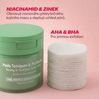 Tonizační tampony s niacinamidem, zinkem, AHA a BHA
