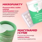Plastry z mikropunktami i płatki tonizujące z niacynamidem i cynkiem
