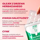 Efekt działania plastra z mikroigłami po kilku godzinach