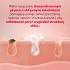 Efekt oczyszczonych porów po użyciu płatków AHA