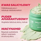 Składniki pasty Mochi: kwas salicylowy, puder amarantusowy, niacynamid