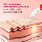 Nakładanie żelu liftingującego SOS TensYeux na zmarszczki
