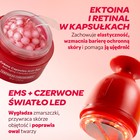 Krem w kapsułkach z ektoiną i retinalem oraz urządzenie EMS z czerwonym światłem LED