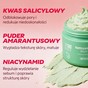 Składniki pasty Mochi: kwas salicylowy, puder amarantusowy, niacynamid