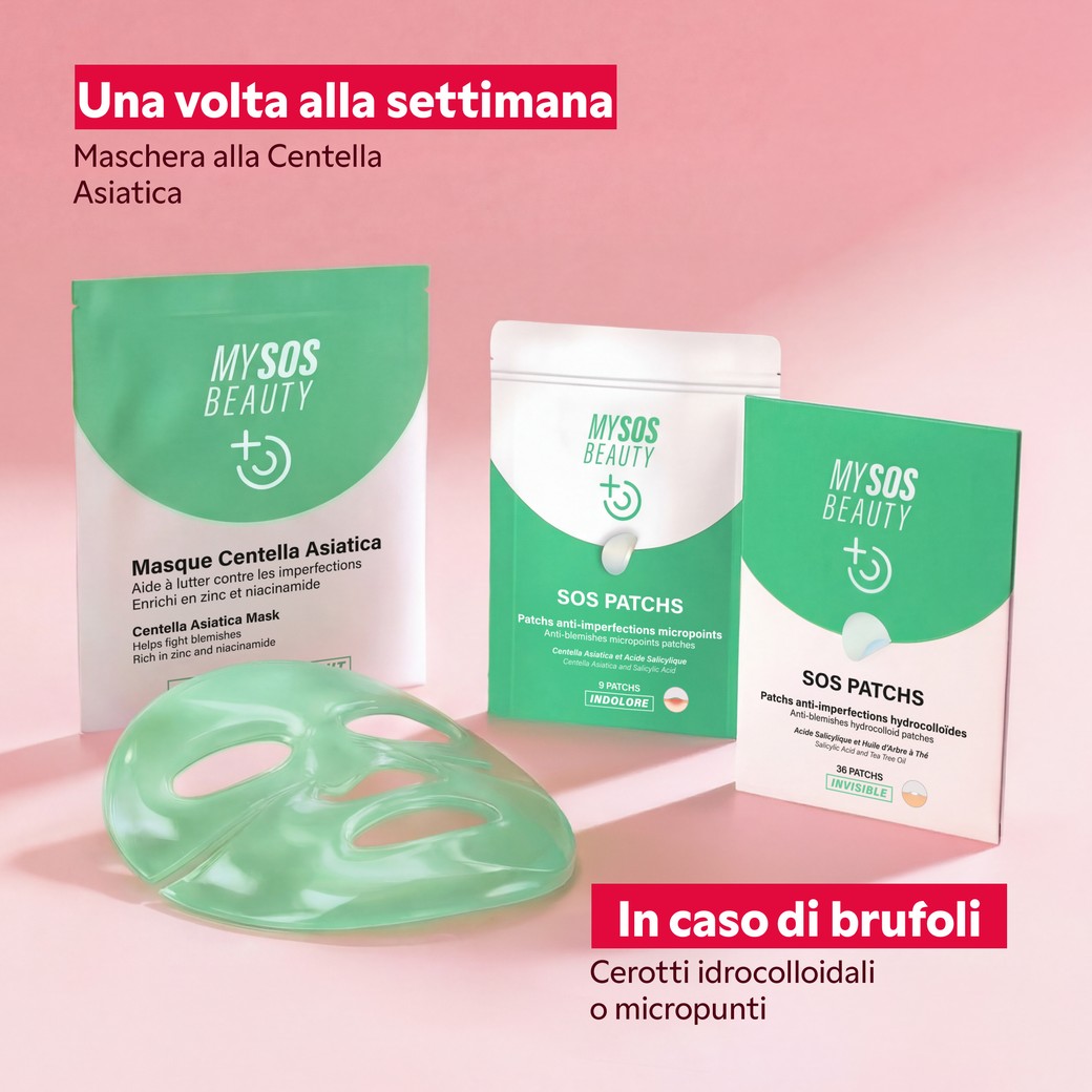 Routine pelle perfetta My SOS Beauty dettaglio ingredienti attivi