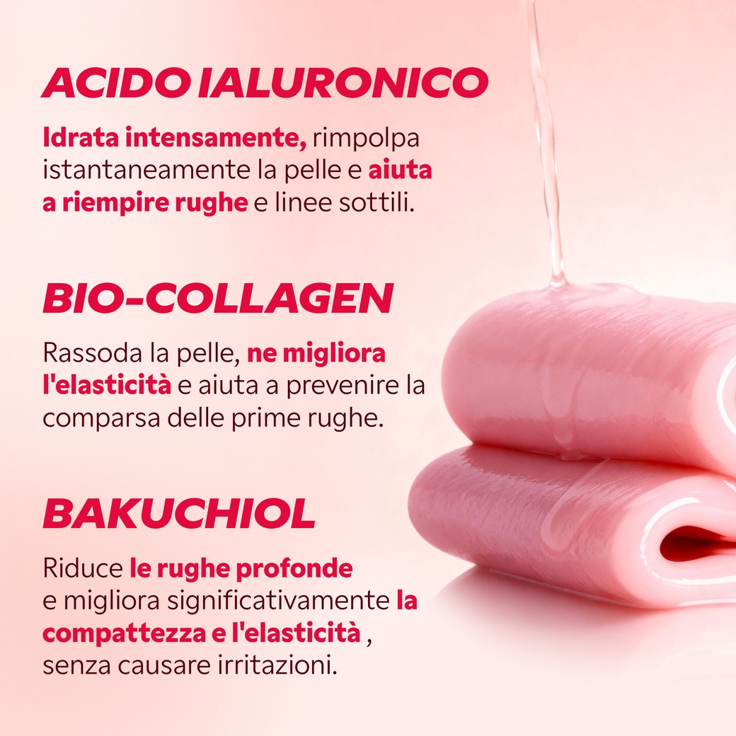 Applicazione maschera Bakuchiol My SOS Beauty sul viso