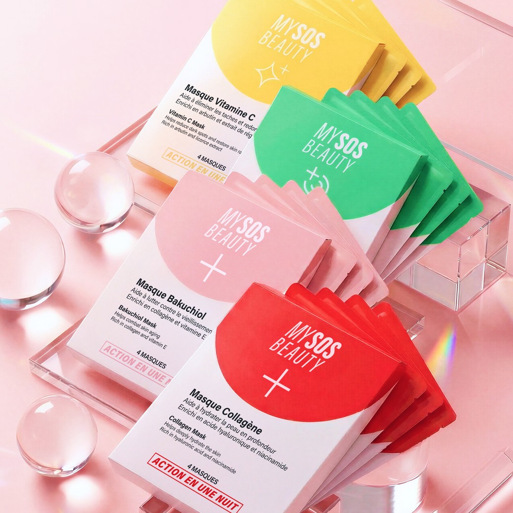 Maschere viso idratanti e purificanti del set completo