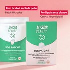 Contenuto kit SOS Patch cerotti anti brufoli completo