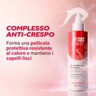 Spray anti-crespo My SOS Beauty applicazione sui capelli