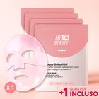 Maschera Bakuchiol My SOS Beauty confezione pack 4 maschere anti-rughe