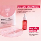 Applicazione maschera bakuchiol anti-età sul viso