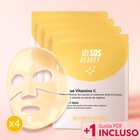 Maschera Vitamina C My SOS Beauty confezione pack 4 maschere illuminanti