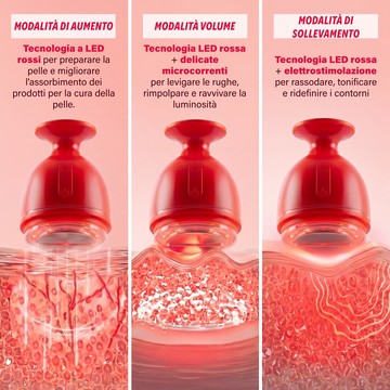 Modalità Boost, Volume e Lift del dispositivo EMSkin Pro