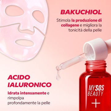 Maschera viso al bakuchiol anti-rughe My SOS Beauty