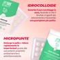 Patch micropunti per brufoli sottocutanei applicazione