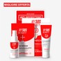 Applicazione del gel istantaneo anti-imperfezioni sul viso step 1