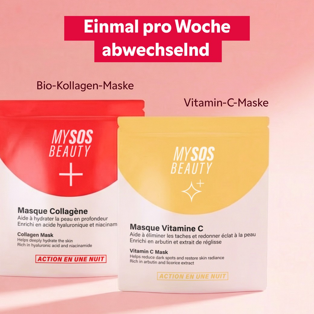 Strahlkraft-Duo Anwendung auf der Haut für ebenmäßigen Teint