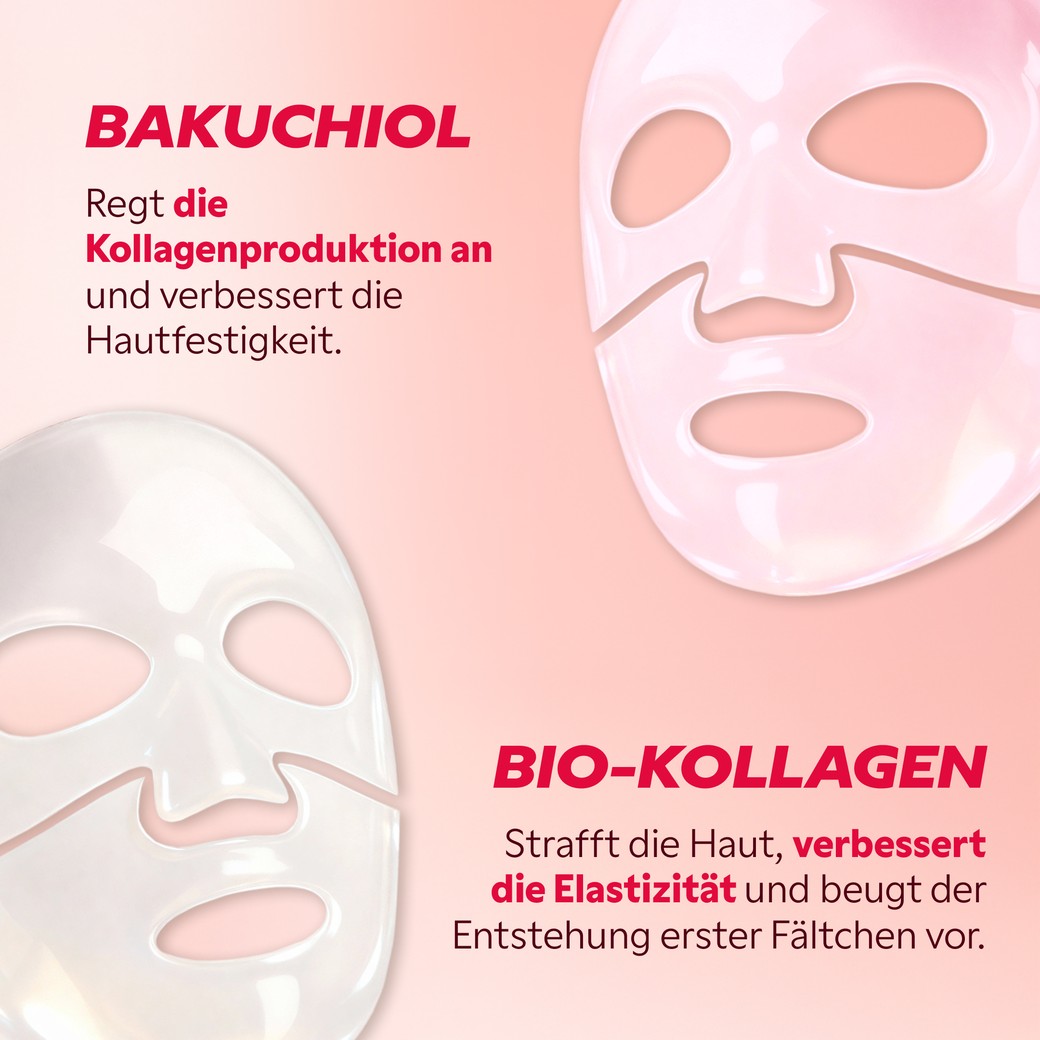 My SOS Beauty Straffungs-Duo Anwendung auf dem Gesicht