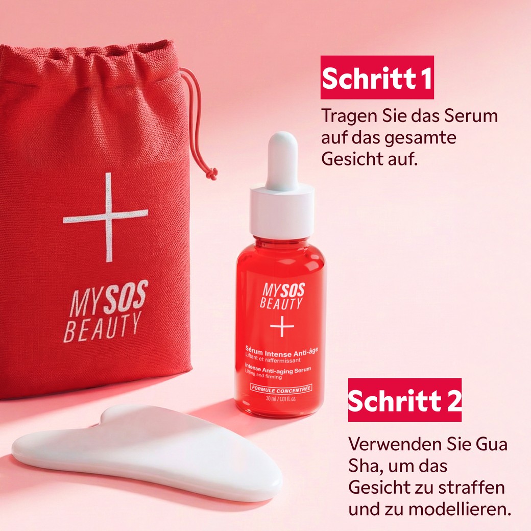 Gua Sha Stein aus dem Sculpting Duo für Gesichtsmassage