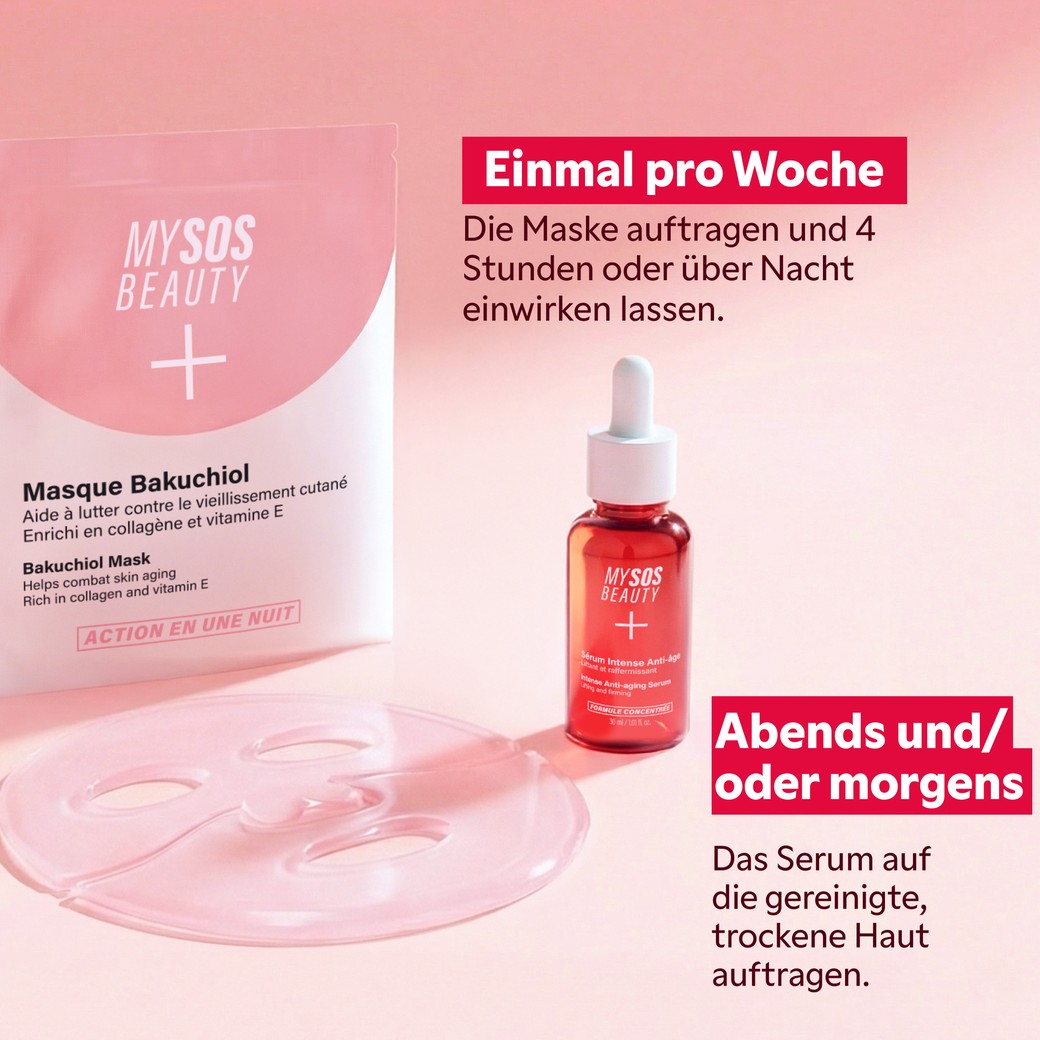 My SOS Beauty Anti-Aging-Duo Textur und Konsistenz der Pflege