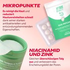Mikropunkt-Patches und Toning-Pads mit Niacinamid und Zink