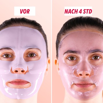 Bakuchiol Anti-Falten-Maske Einzelsachet Nahaufnahme