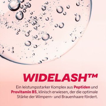 Wimpernserum Booster Textur und Konsistenz Nahaufnahme