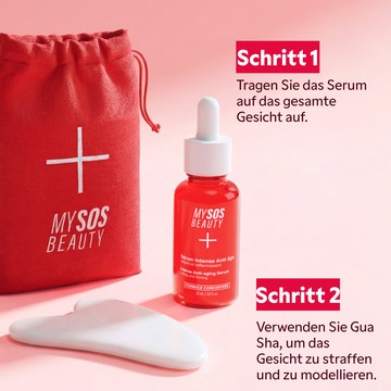 Gua Sha Stein aus dem Sculpting Duo für Gesichtsmassage
