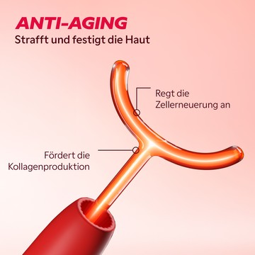 Orangefarbener gabelförmiger Aufsatz des Hochfrequenzgeräts