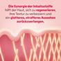 Kapselcreme Anwendung auf der Haut gegen Falten