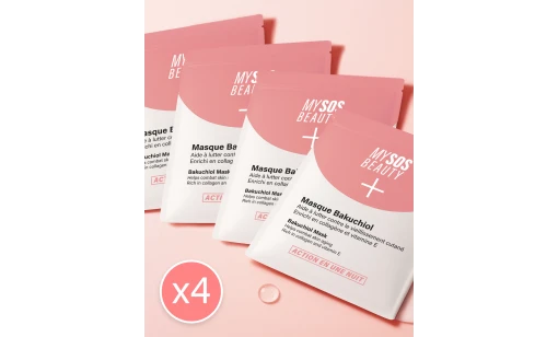 Pack of 4 Bakuchiol Masks